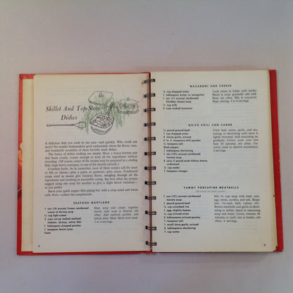 Vintage 1972 Hardcover Cooking With Soup: A Campbell Cookbook 608 Skillet Dishes, Casseroles, Stews, Sauces, Gravies, Dips, Soup Mate and Garnishes