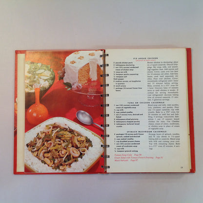 Vintage 1972 Hardcover Cooking With Soup: A Campbell Cookbook 608 Skillet Dishes, Casseroles, Stews, Sauces, Gravies, Dips, Soup Mate and Garnishes