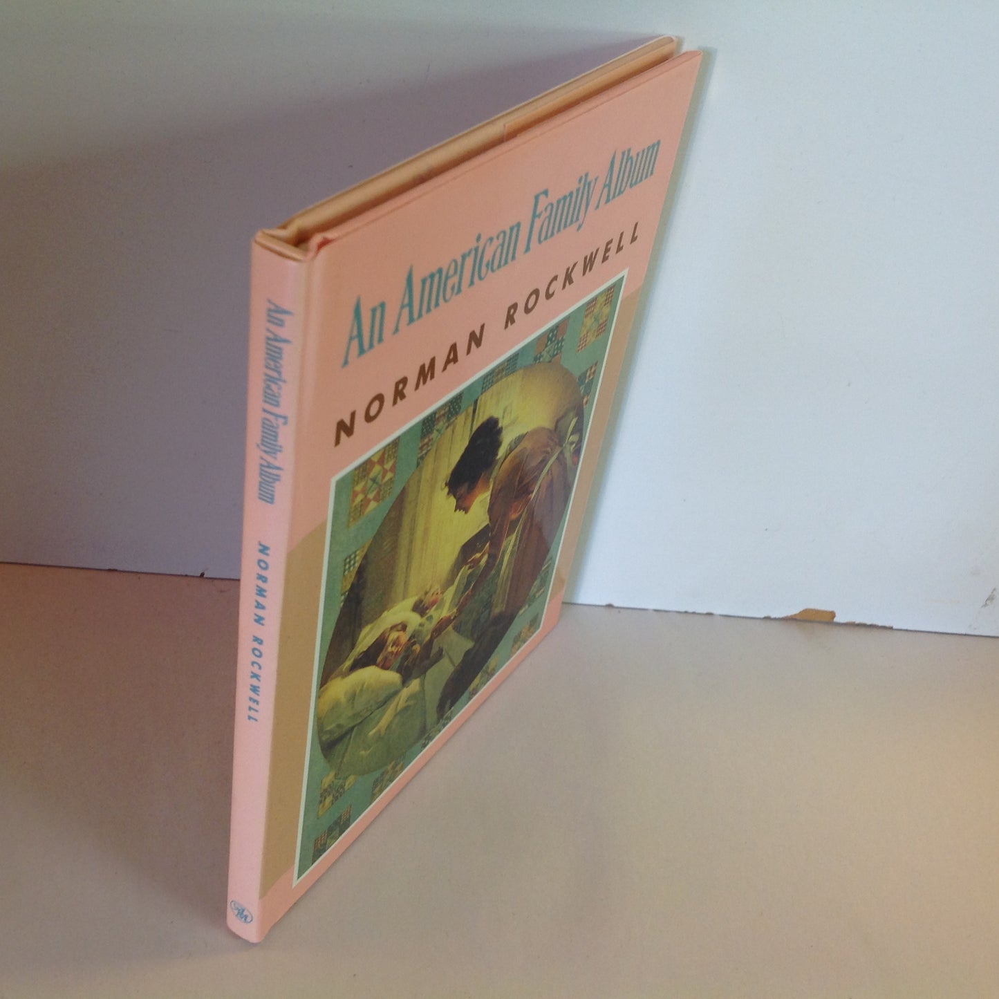 Vintage 1993 Hardcover Gift Book Norman Rockwell: An American Family Album