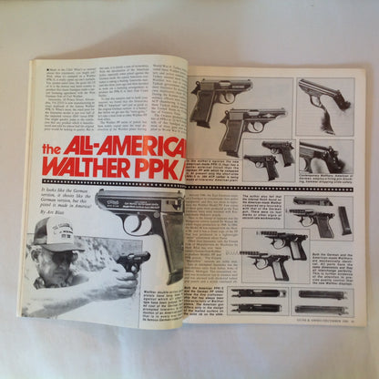 Vintage Dec 1980 Guns & Ammo Magazine All-American Walther PPK/S Magnum Mania XP-100