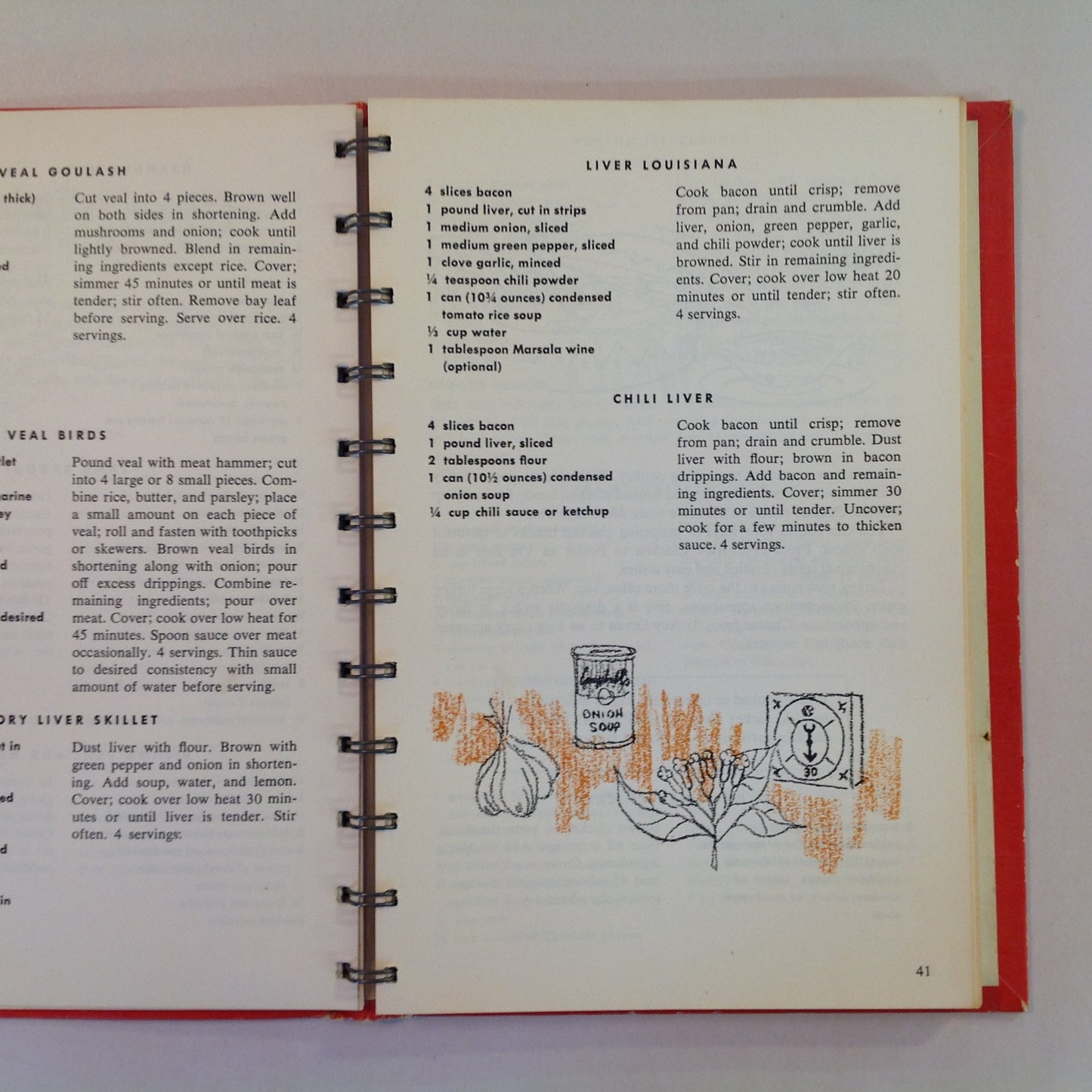 Vintage 1972 Hardcover Cooking With Soup: A Campbell Cookbook 608 Skillet Dishes, Casseroles, Stews, Sauces, Gravies, Dips, Soup Mate and Garnishes