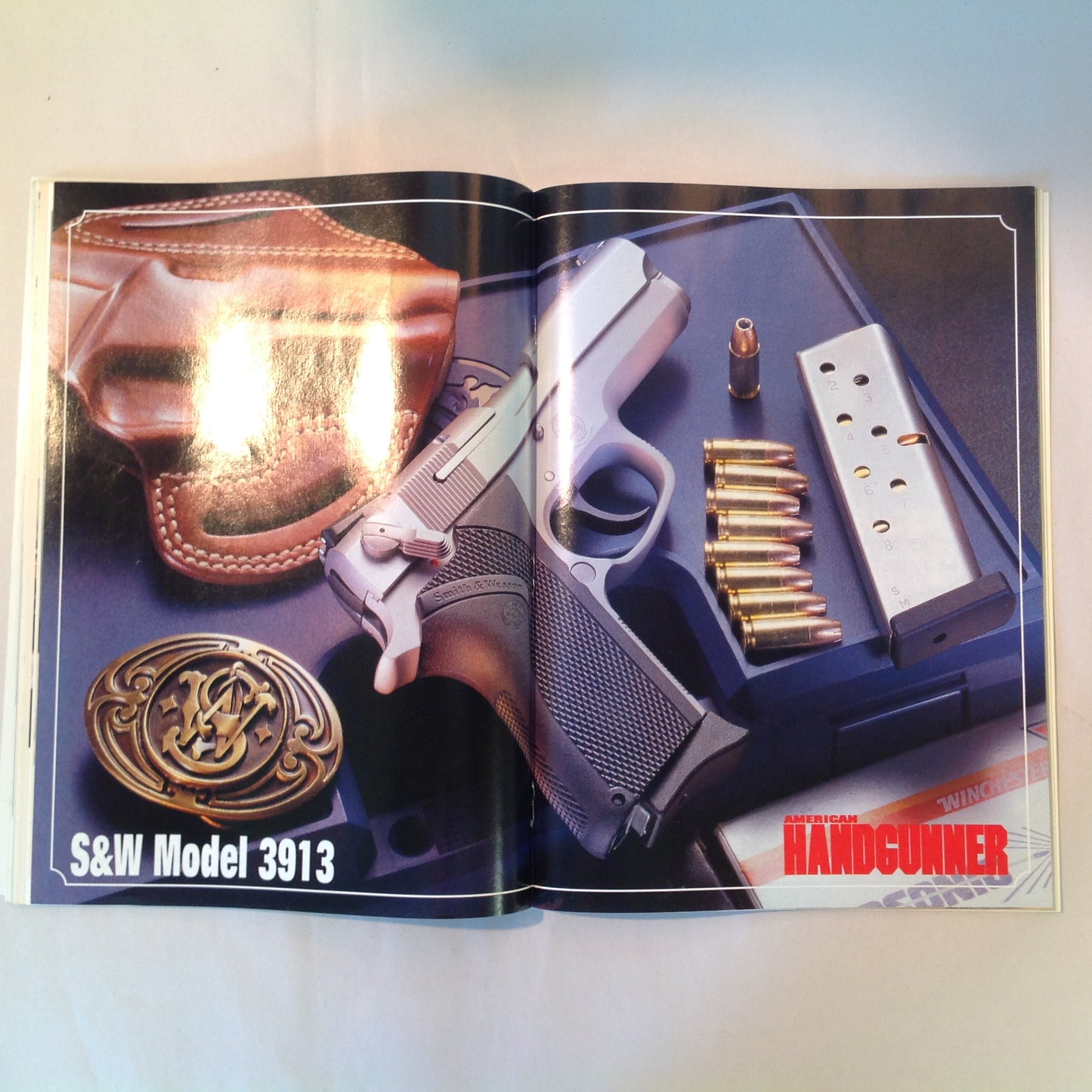 Vintage Nov/Dec 1995 American Handgunner Magazine How To Shoot Really Fast