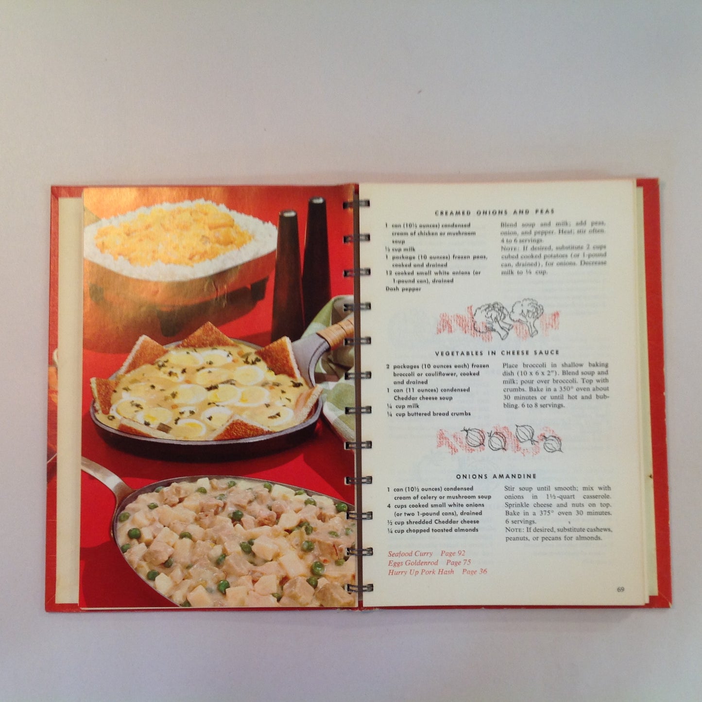 Vintage 1972 Hardcover Cooking With Soup: A Campbell Cookbook 608 Skillet Dishes, Casseroles, Stews, Sauces, Gravies, Dips, Soup Mate and Garnishes