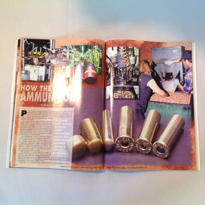 Vintage Nov/Dec 1995 American Handgunner Magazine How To Shoot Really Fast
