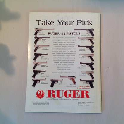 Vintage Nov/Dec 1995 American Handgunner Magazine How To Shoot Really Fast