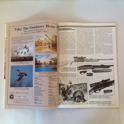 Vintage Nov 1984 Guns & Ammo Magazine The Desert Eagle Has Landed 1984 Olympics Autoloading Deer Rifle Roundup