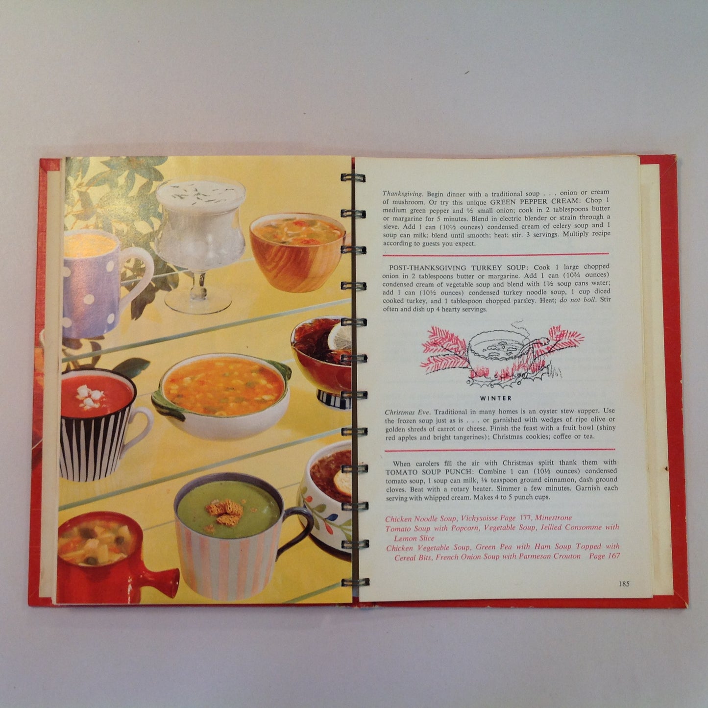 Vintage 1972 Hardcover Cooking With Soup: A Campbell Cookbook 608 Skillet Dishes, Casseroles, Stews, Sauces, Gravies, Dips, Soup Mate and Garnishes