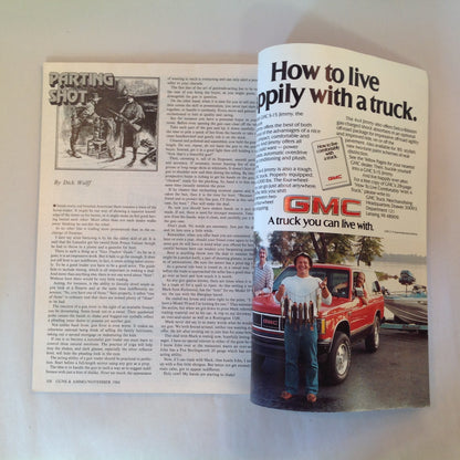 Vintage Nov 1984 Guns & Ammo Magazine The Desert Eagle Has Landed 1984 Olympics Autoloading Deer Rifle Roundup