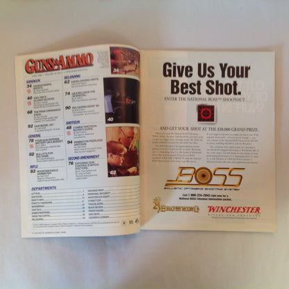Vintage Jun 1996 Guns & Ammo Magazine New Glock Beginner's Guide to Handgunning Combat Shotgun Buyer's Guide