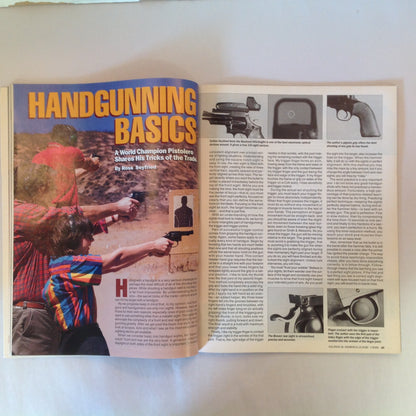 Vintage Jun 1996 Guns & Ammo Magazine New Glock Beginner's Guide to Handgunning Combat Shotgun Buyer's Guide
