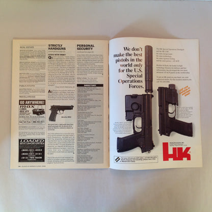 Vintage Jun 1996 Guns & Ammo Magazine New Glock Beginner's Guide to Handgunning Combat Shotgun Buyer's Guide
