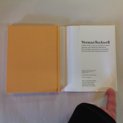 Vintage 1993 Hardcover Gift Book Norman Rockwell's American Memories