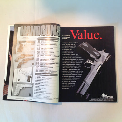 Vintage Dec 1998 Handguns Magazine Experts Pick TOP Gun Gear Cowboy Single Action New Gun Tests Arcus Bulgaria
