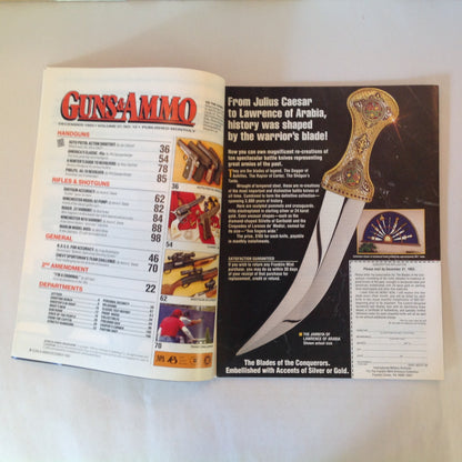 Vintage Dec 1993 Guns & Ammo Magazine America's Classic .45s Auto-Action Shootout Rifle Accuracy Revolution