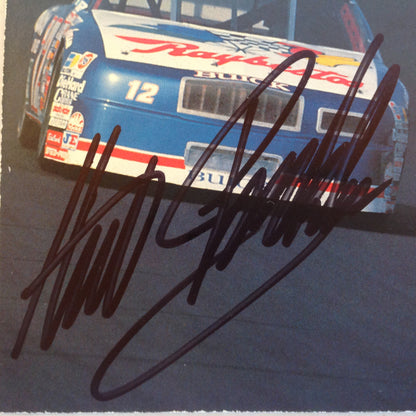 Vtg 1991 Pro Set Racing Signed Card Hut Stricklin Raybestos NASCAR Autographed