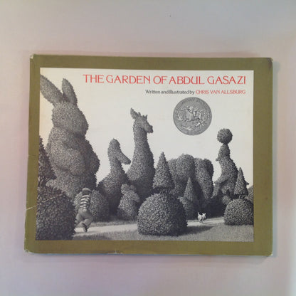 Vintage 1979 Children's Hardcover Picture Book The Garden of Abdul Gasazi Chris Van Allsburg