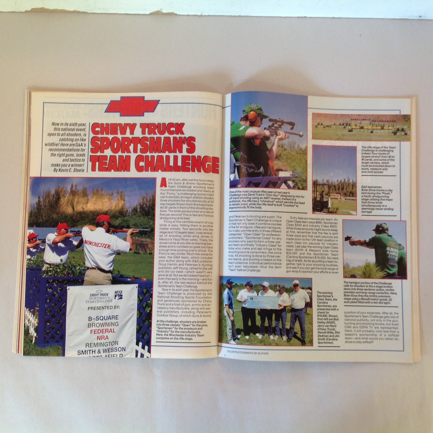 Vintage Dec 1993 Guns & Ammo Magazine America's Classic .45s Auto-Action Shootout Rifle Accuracy Revolution