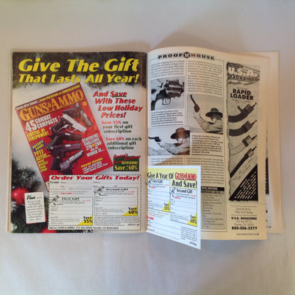 Vintage Dec 1993 Guns & Ammo Magazine America's Classic .45s Auto-Action Shootout Rifle Accuracy Revolution