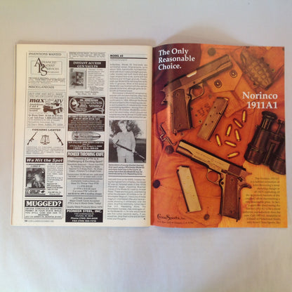 Vintage Dec 1993 Guns & Ammo Magazine America's Classic .45s Auto-Action Shootout Rifle Accuracy Revolution
