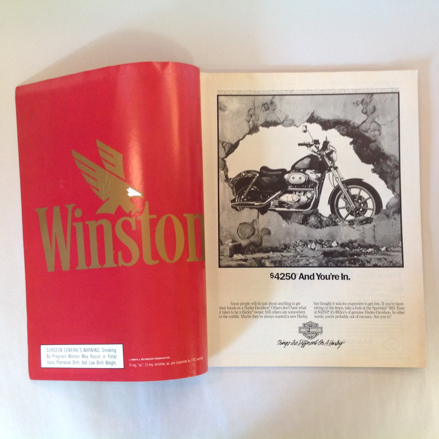 Vintage Apr 1990 Guns & Ammo Magazine S&W .40 Auto Cartridge High Tech Combat Guns from Taurus .357 Magnum Vs 10mm Auto