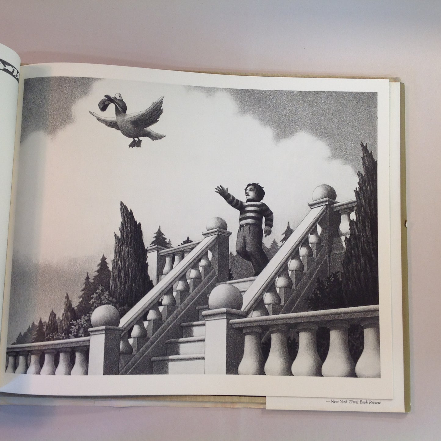 Vintage 1979 Children's Hardcover Picture Book The Garden of Abdul Gasazi Chris Van Allsburg