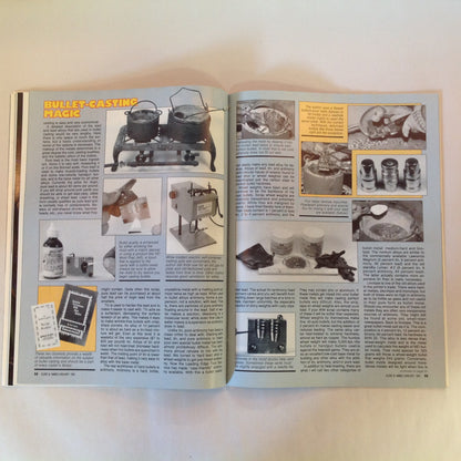 Vintage Jan 1991 Guns & Ammo Magazine Shootout: .40 S&W VS .45 ACP Beretta Stainless 9mm How To Keep Your Guns Safe