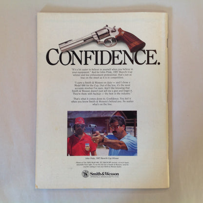 Vintage Mar 1988 Guns & Ammo Magazine Shooting Glasses .22 Handguns .35 Whelen Plain Jane Rifles