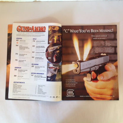Vintage Jan 1999 Guns & Ammo Magazine Sneak Preview New For '99 Guns Ammo Optics