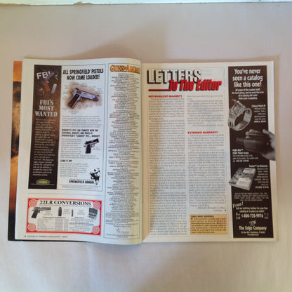 Vintage Jan 1999 Guns & Ammo Magazine Sneak Preview New For '99 Guns Ammo Optics