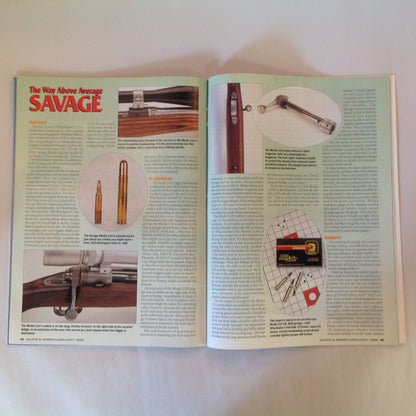 Vintage Jan 1999 Guns & Ammo Magazine Sneak Preview New For '99 Guns Ammo Optics