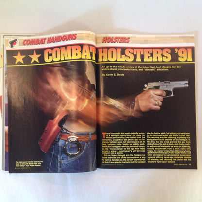Vintage May 1991 Guns & Ammo Magazine Colt 9mm Combat Handguns All You Need to Know Guns That Helped Win Desert Storm