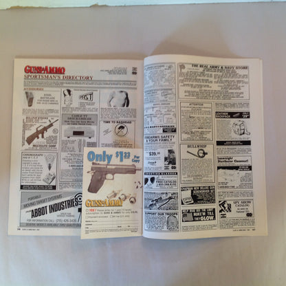 Vintage May 1991 Guns & Ammo Magazine Colt 9mm Combat Handguns All You Need to Know Guns That Helped Win Desert Storm