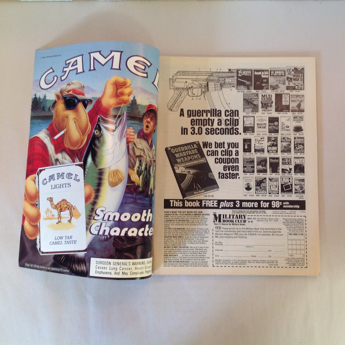 Vintage Sep 1990 Guns & Ammo Magazine Double-Duty Handguns Magnum Handgun Accuracy How to Buy a Used Handgun