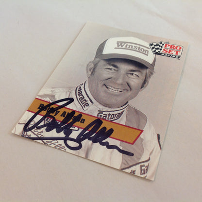 Vintage 1991 Pro Set Racing Signed Card Bobby Allison Legend NASCAR Autographed