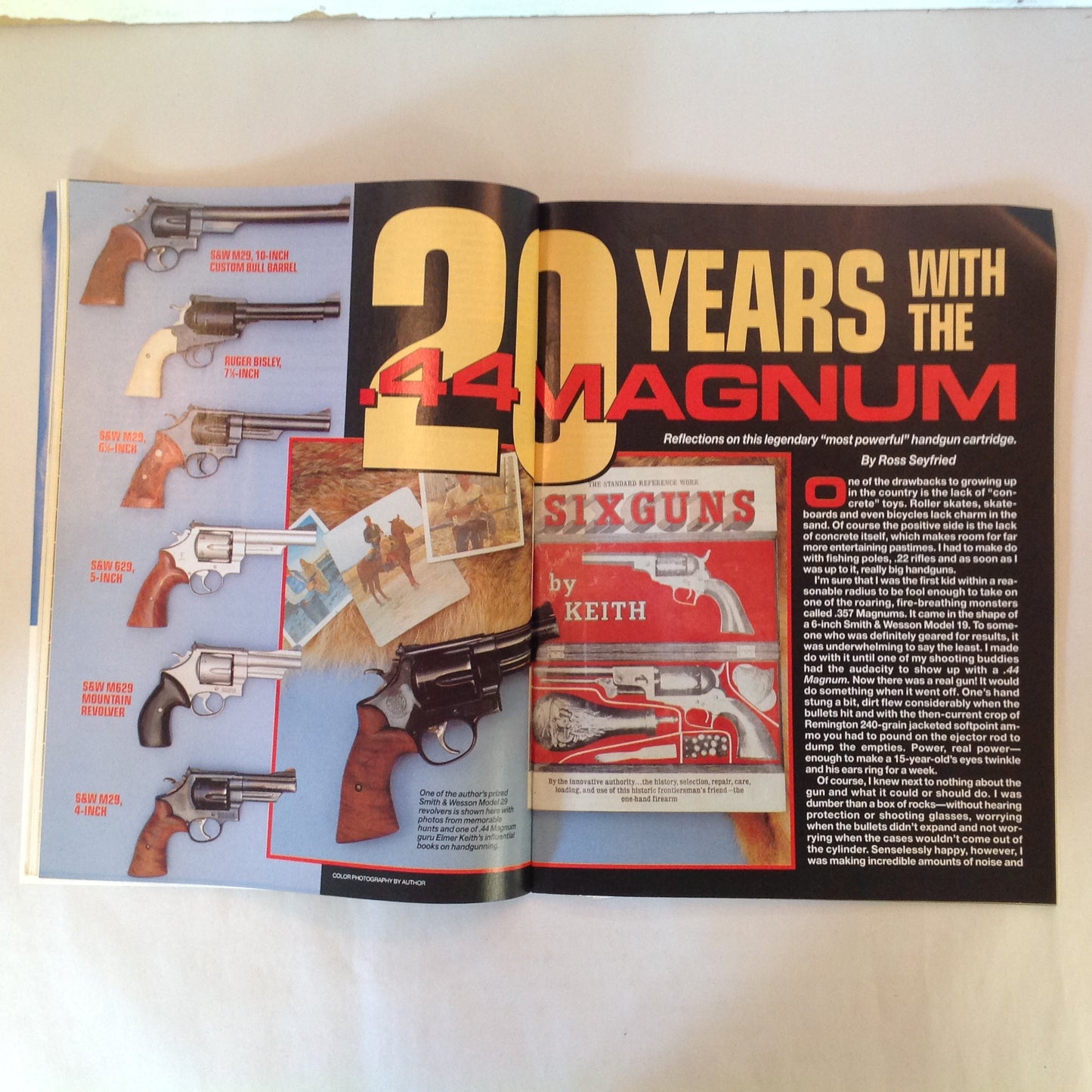 Vintage Sep 1992 Guns & Ammo Magazine Top 10 Trends Handguns Rifles Shotguns