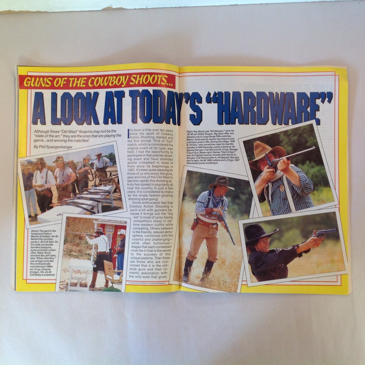 Vintage Sep 1992 Guns & Ammo Magazine Top 10 Trends Handguns Rifles Shotguns