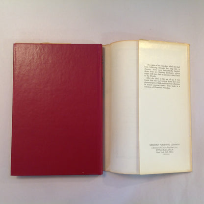 Vintage 1965 Hardcover Grannies' Remedies Mai Thomas