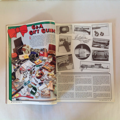 Vintage Dec 1988 Guns & Ammo Magazine 50 Years of Walther 9mms Fine-Tune Your Handgun Guns Loads .27 Winchester