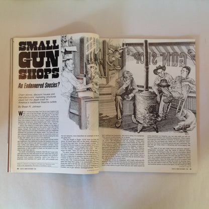 Vintage Dec 1988 Guns & Ammo Magazine 50 Years of Walther 9mms Fine-Tune Your Handgun Guns Loads .27 Winchester