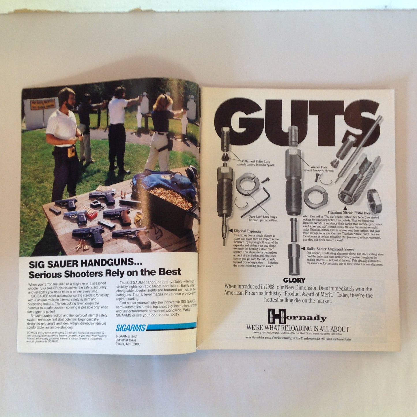 Vintage Mar 1990 Guns & Ammo Magazine Nines for the Nineties Gun Facelift Women Know Your Guns