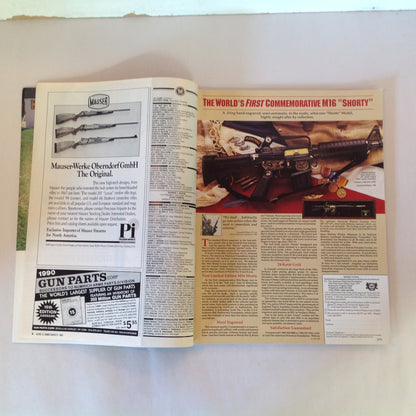 Vintage Mar 1990 Guns & Ammo Magazine Nines for the Nineties Gun Facelift Women Know Your Guns
