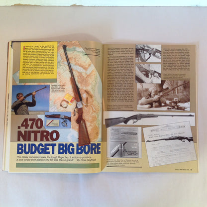 Vintage Mar 1990 Guns & Ammo Magazine Nines for the Nineties Gun Facelift Women Know Your Guns