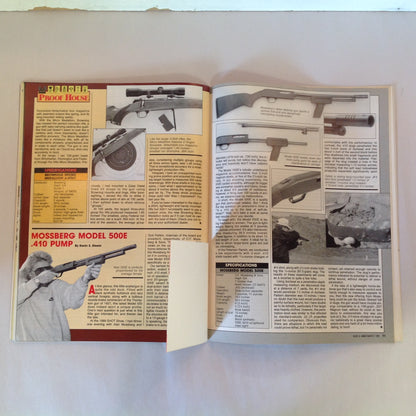 Vintage Mar 1990 Guns & Ammo Magazine Nines for the Nineties Gun Facelift Women Know Your Guns