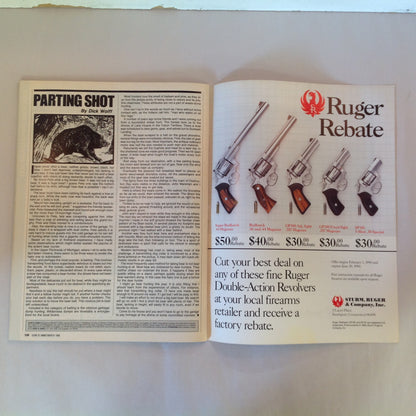 Vintage Mar 1990 Guns & Ammo Magazine Nines for the Nineties Gun Facelift Women Know Your Guns