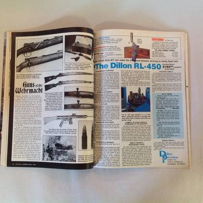 Vintage May 1984 Guns & Ammo Magazine Guns of the Wehrmacht Latest Ruger Redhawks Lever Action Roundup