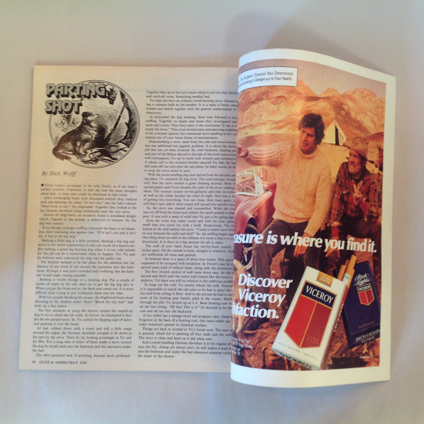 Vintage May 1984 Guns & Ammo Magazine Guns of the Wehrmacht Latest Ruger Redhawks Lever Action Roundup
