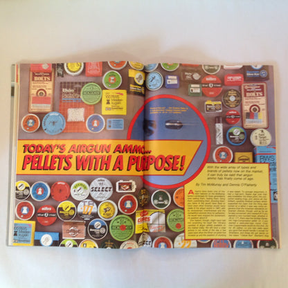 Vintage Oct 1987 Guns & Ammo Magazine The 9mm Flood Army Riflemen Airgun Ammo Shotgun Slugs