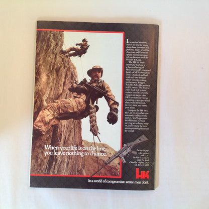 Vintage Jan 1985 Magazine Guns & Ammo Magazine Exclusive .22 LR Big-Bore Snubbies Handloads Hunters Colt Ultimate Python