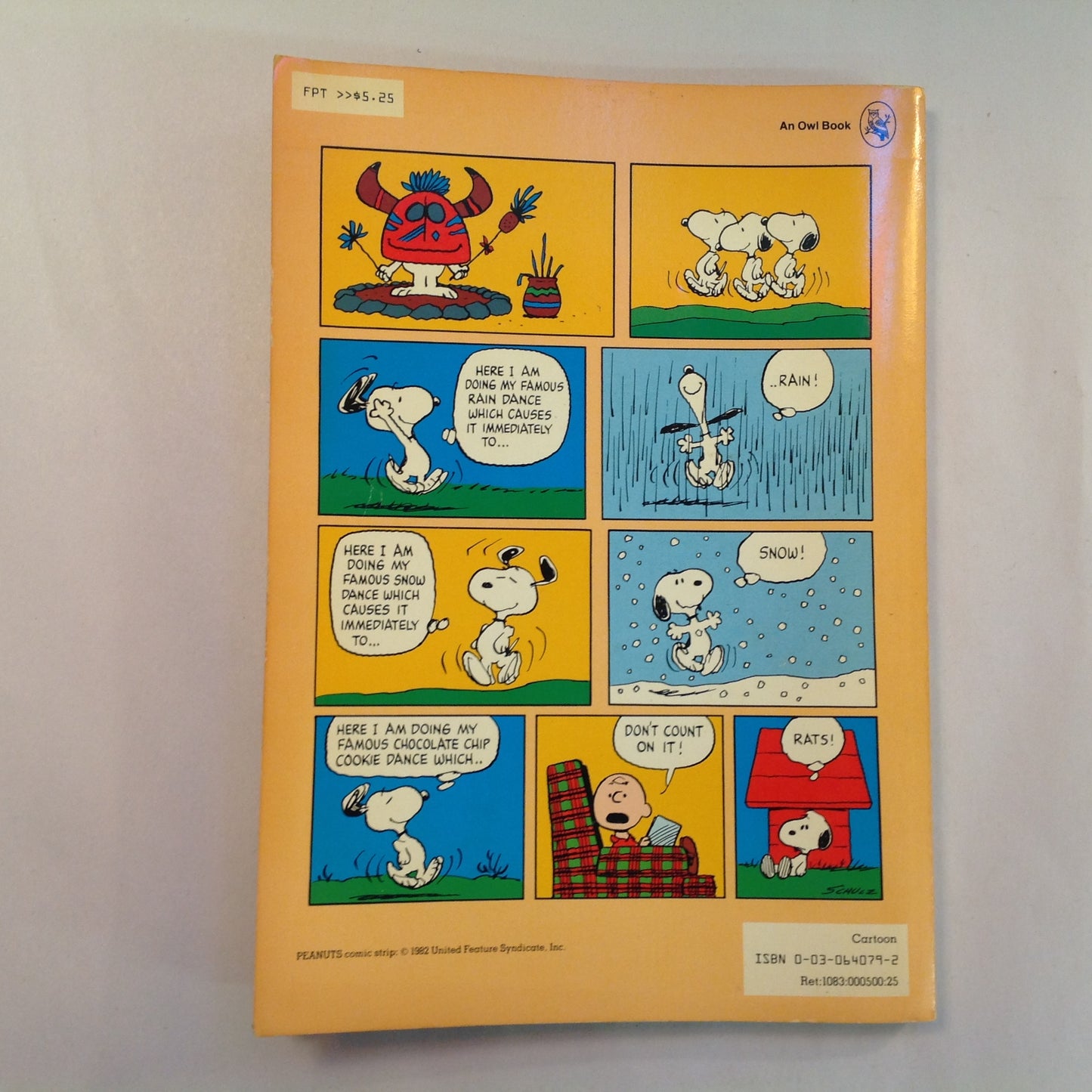 Vintage 1982 Trade Paperback Peanuts Parade: Kiss Her, You Blockhead! Charles M. Schulz