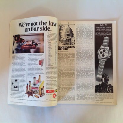Vintage Dec 1979 Guns & Ammo Magazine New Look .17 Remington Super-Hot .22 Rimfire Fodder